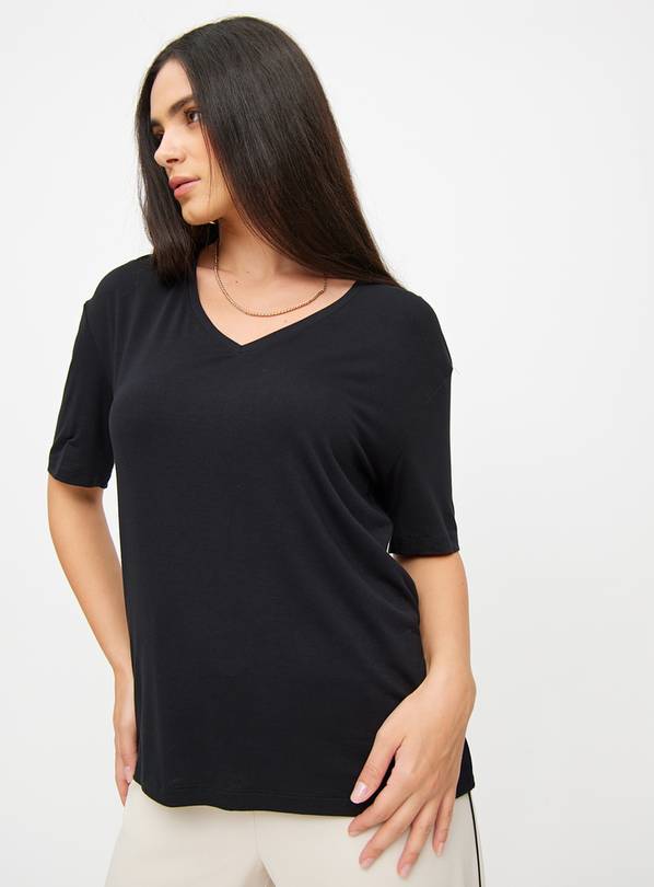 Black Relaxed Fit T-Shirt 10