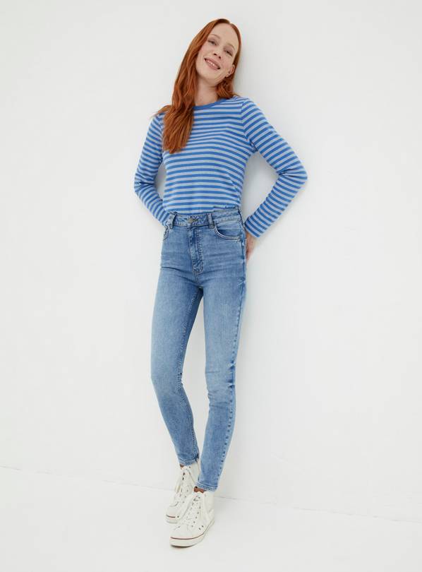 Buy FATFACE Harlow Highwaist Skinny Jeans 12, Jeans