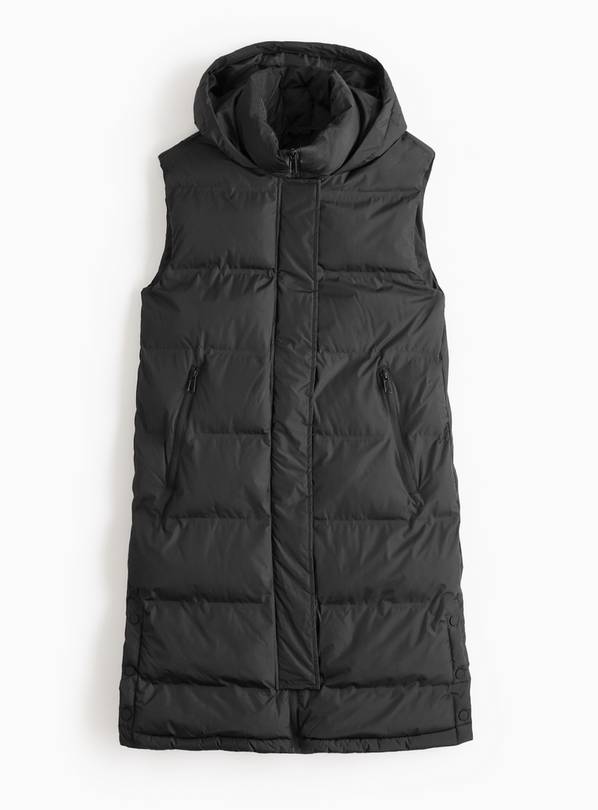 Long sleeveless gilet best sale