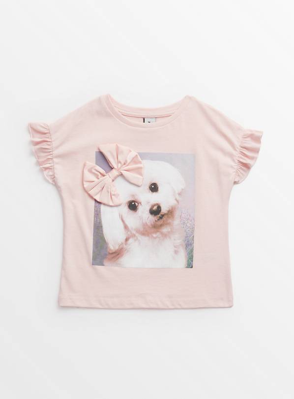 Pink Dog T-Shirt 1-2 years