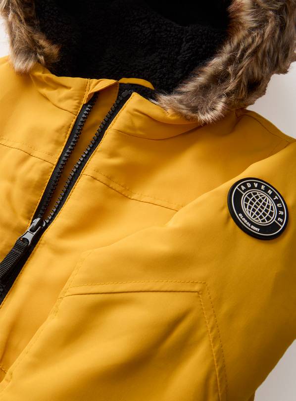 Buy Yellow Parka Coat 1 2 years Coats and jackets Tu