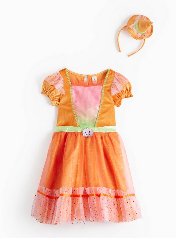 Halloween Orange Pumpkin Costume 2-3 years