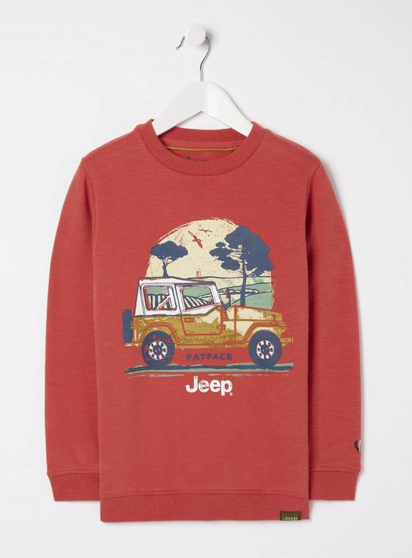 FATFACE Jeep Crew Neck Sweatshirt 7-8 years