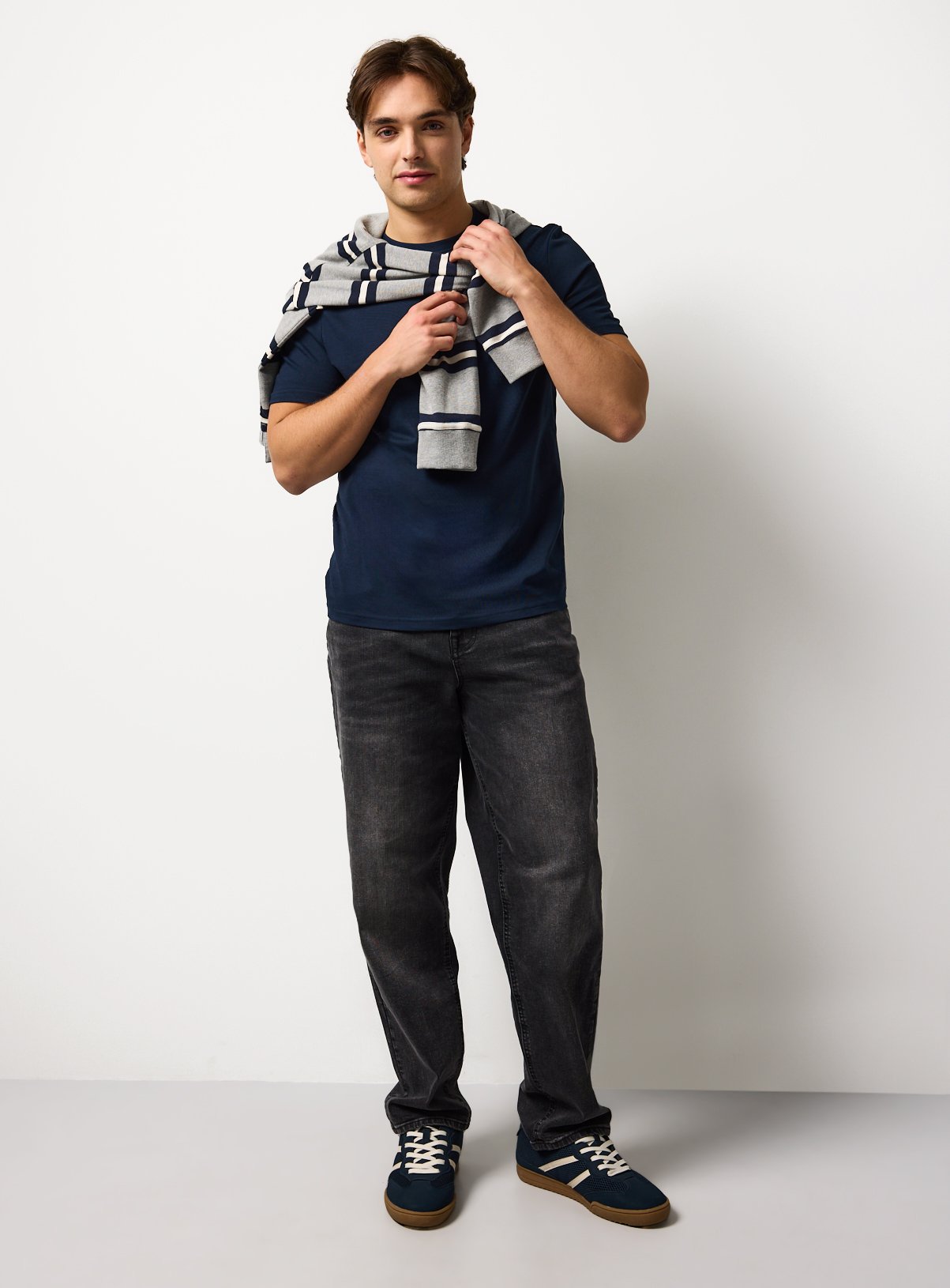 The Pure Cotton Tee - Navy XL - Image 2 thumbnail