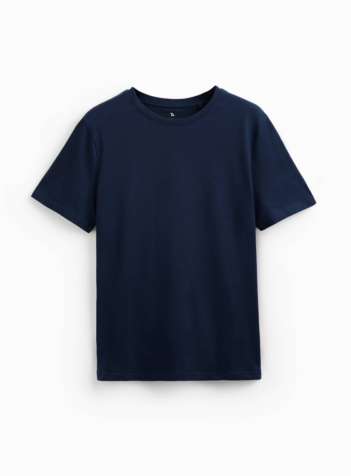 The Pure Cotton Tee - Navy XL - Image 3
