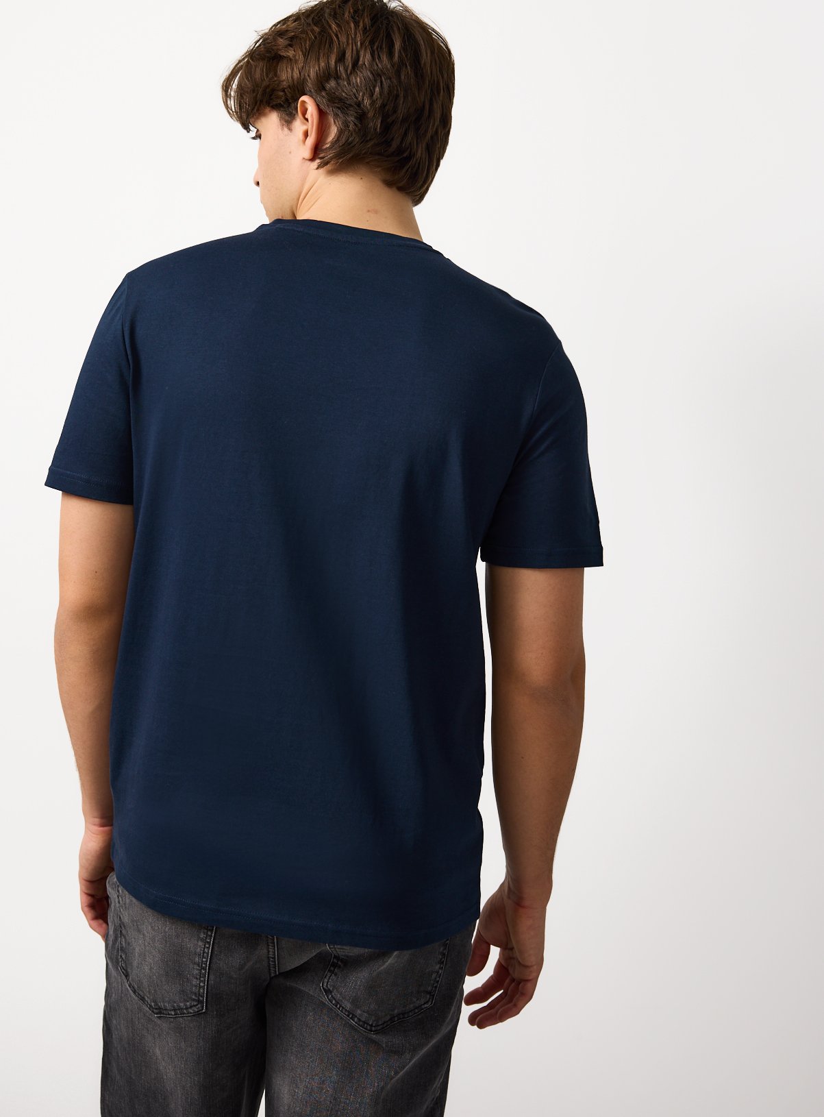 The Pure Cotton Tee - Navy XL - Image 5 thumbnail