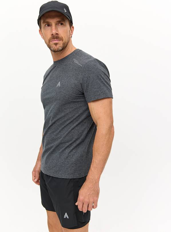 Active Grey Soft Touch T-Shirt XXL