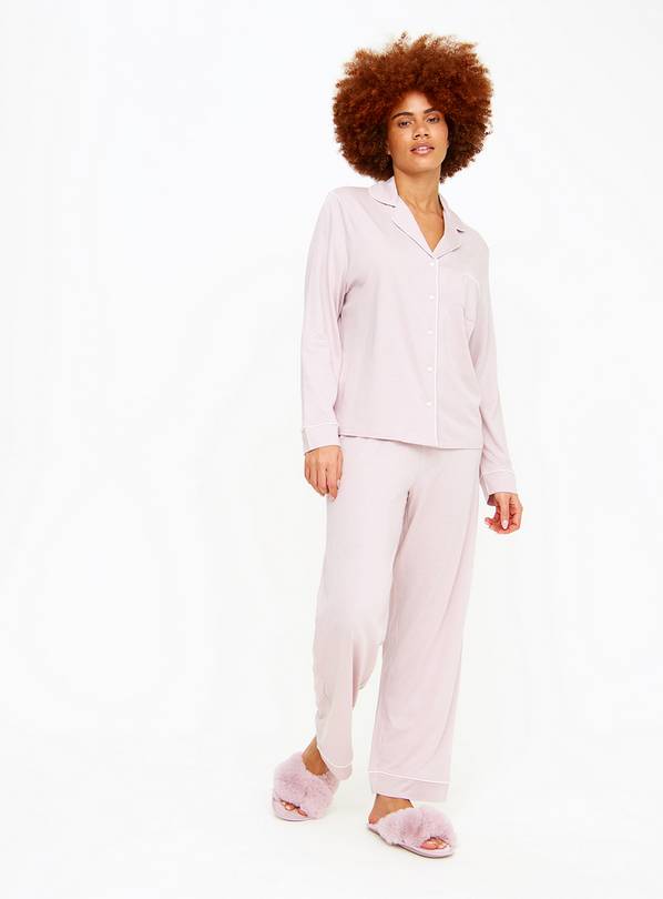 Pink Jersey Traditional Pyjamas 20