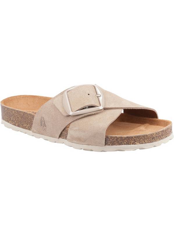 HUSH PUPPIES Becky Mule Sandal Taupe 3