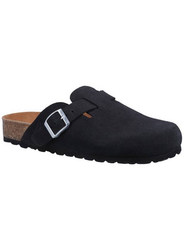 HUSH PUPPIES Bailey Closed Toe Mule Black 6