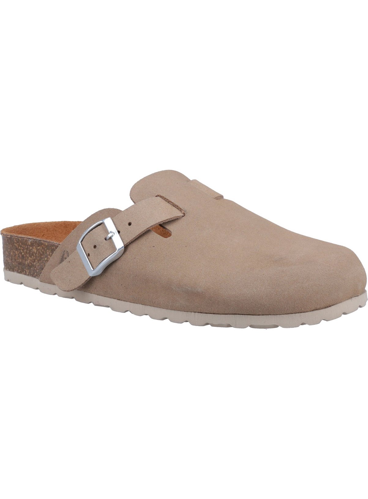 HUSH PUPPIES Bailey Closed Toe Mule Taupe