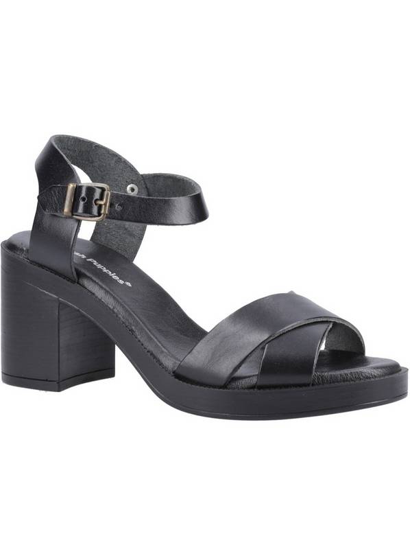 HUSH PUPPIES Georgia Sandal Black 8