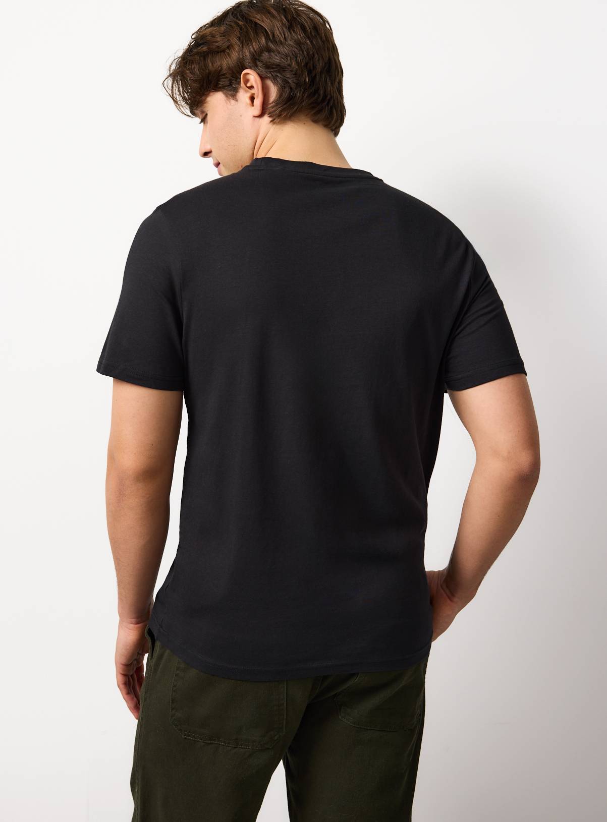 The Pure Cotton Tee - Black XXXXL - Image 5