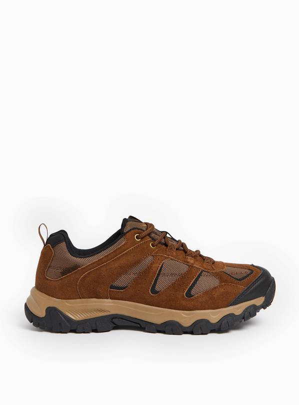 Suede Detail Water Resistant Hiker Trainers 11