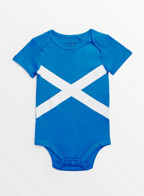 Euros Scotland Blue Bodysuit Newborn
