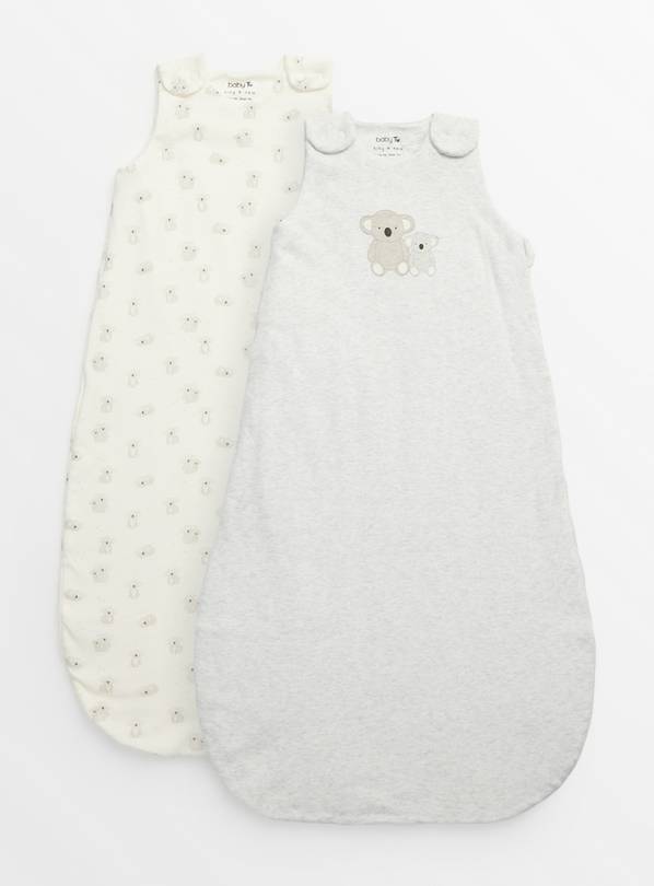 Koala Bear 1.5 Tog & 2.5 Sleeping Bag 2 Pack 18-24 months