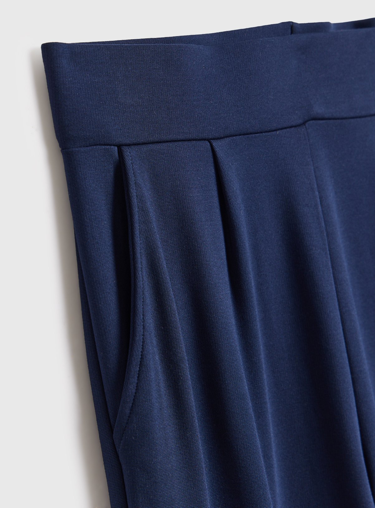 PETITE Navy Ponte Tapered Leg Trousers 18 - Image 2 thumbnail