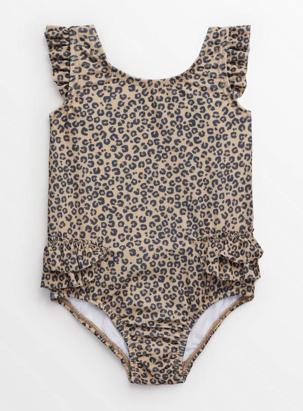 Leopard Print Swimsuit 12-18 months