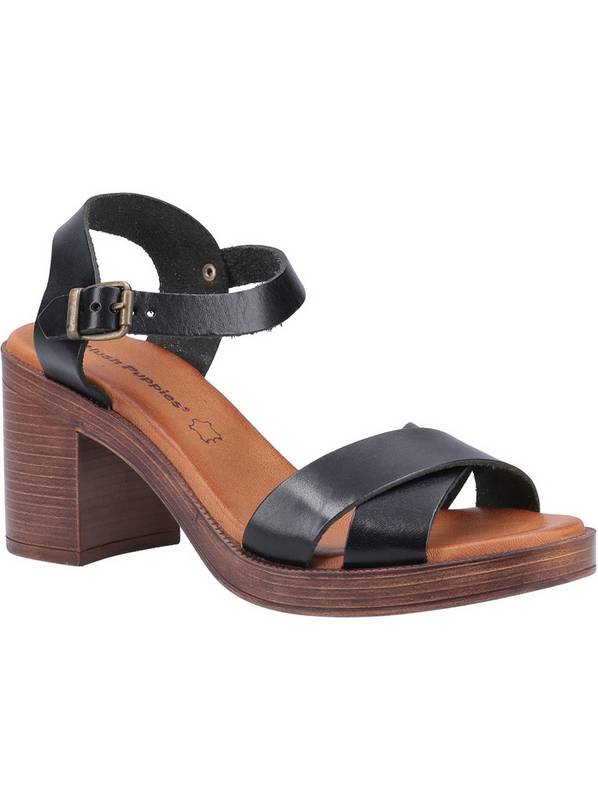 HUSH PUPPIES Georgia Sandal Black 7