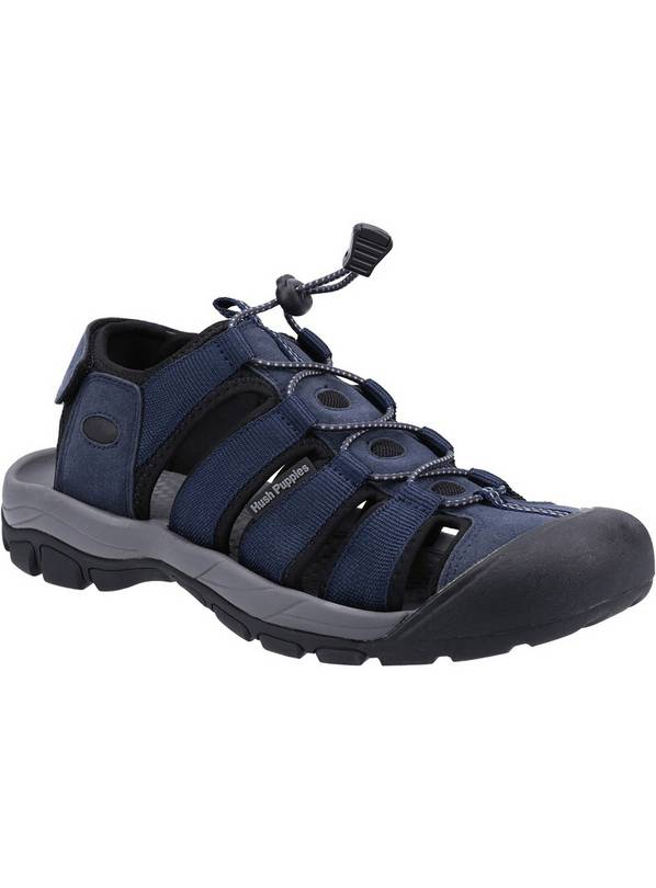 HUSH PUPPIES Peru Sandal Navy 10