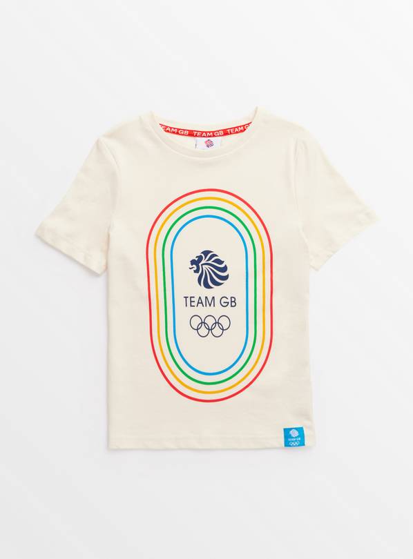 Team GB Cream T-Shirt 7-8 years