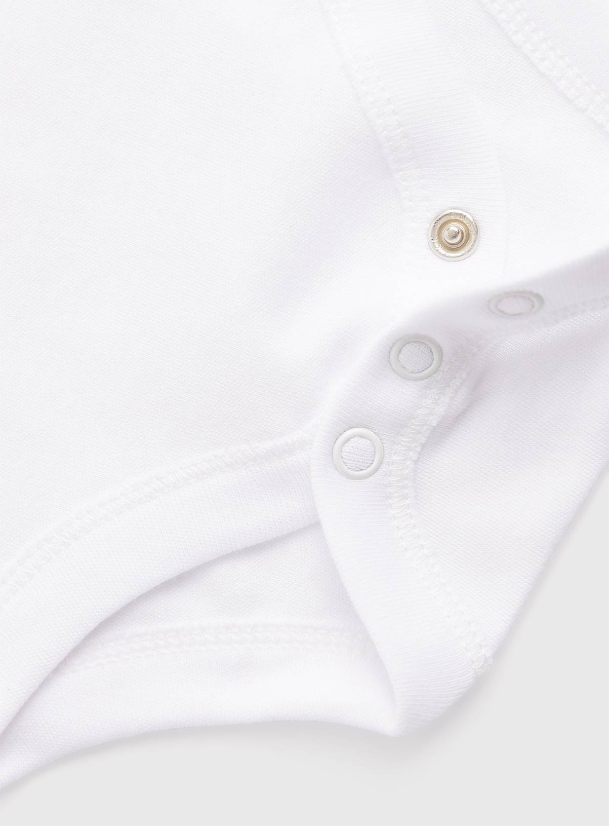 White Bodysuit 10 Pack Up to 1 mth - Image 2