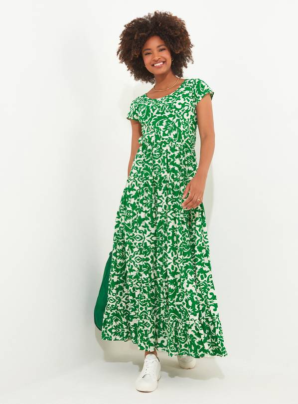 JOE BROWNS Printed Tiered Maxi Dress 16