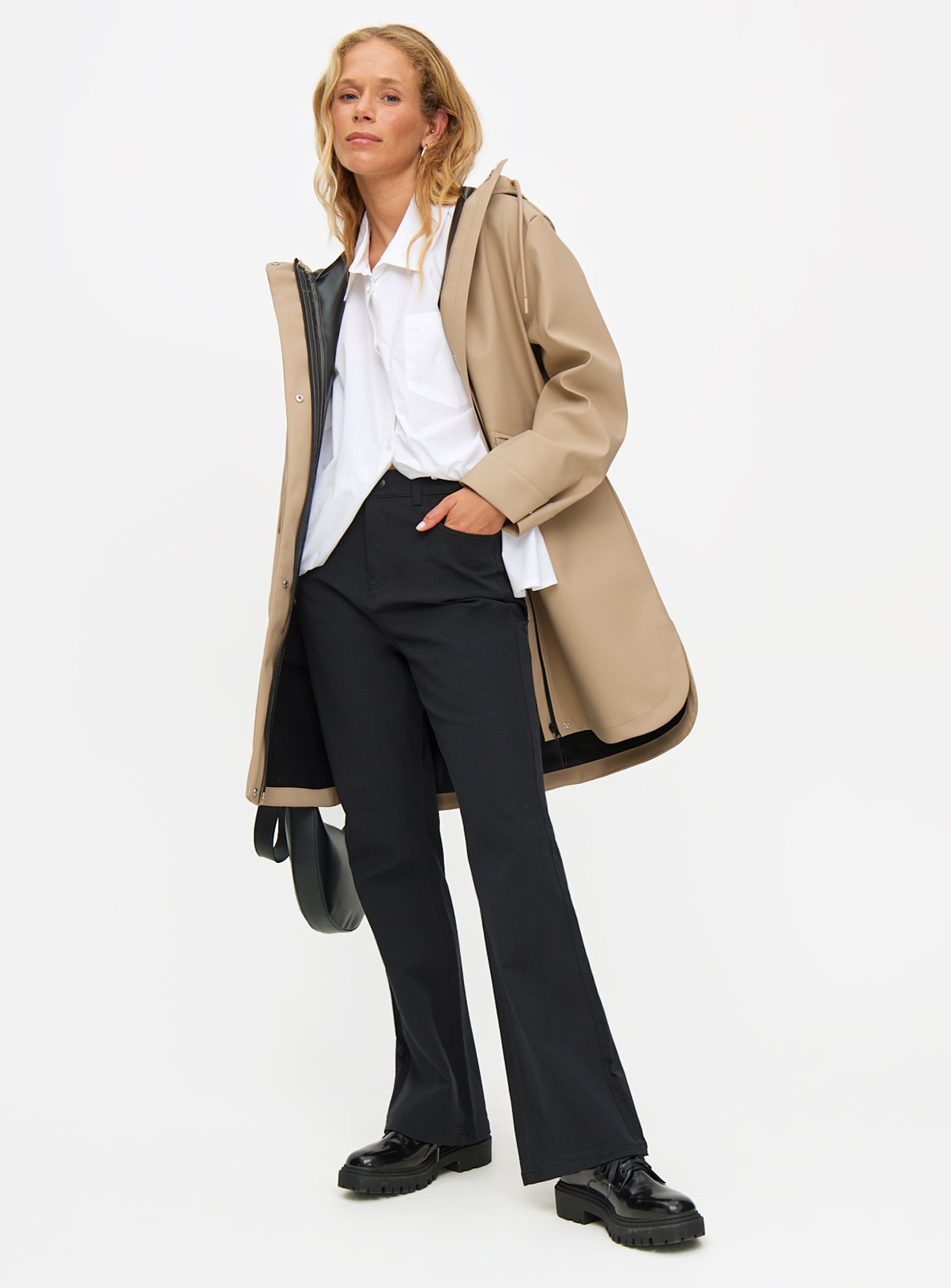 Black Flared Trousers  12R - Image 2 thumbnail
