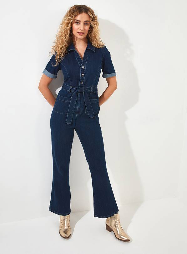 Tu store denim jumpsuit