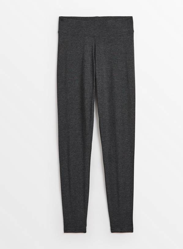 PETITE Grey Modal Blend Leggings  M