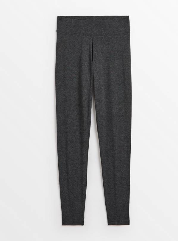 PETITE Grey Modal Blend Leggings L