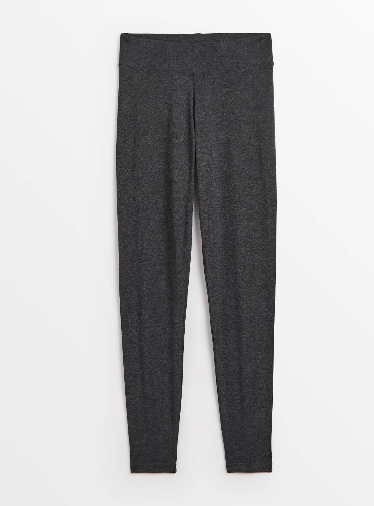 PETITE Grey Modal Blend Leggings  XS - Image 1