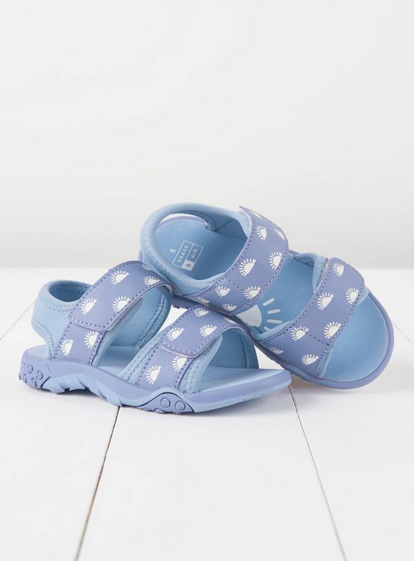 GRASS & AIR Colour Changing Sandals Lavender 12 Infant