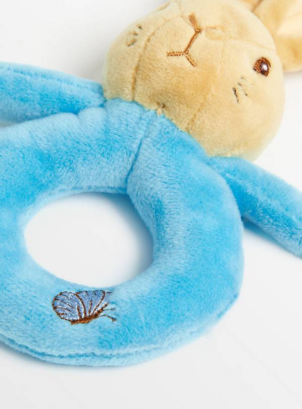 Buy Peter Rabbit Blue Flopsy Ring Rattle One Size Accessories Argos