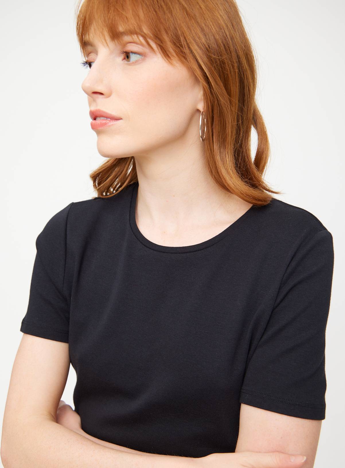 Black Slim Fit T-Shirt 8 - Image 3