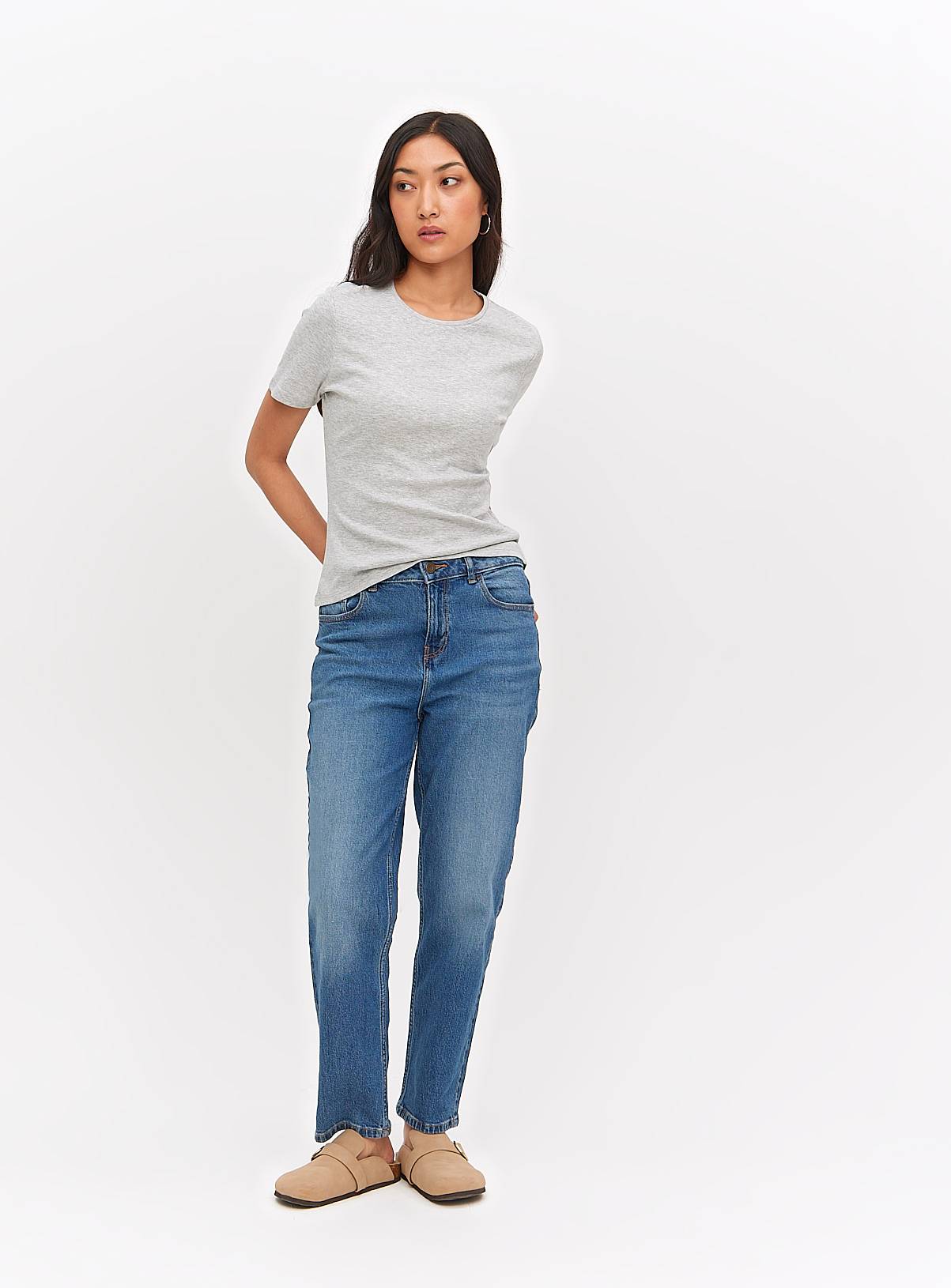 Grey Slim Fit T-Shirt 16 - Image 2