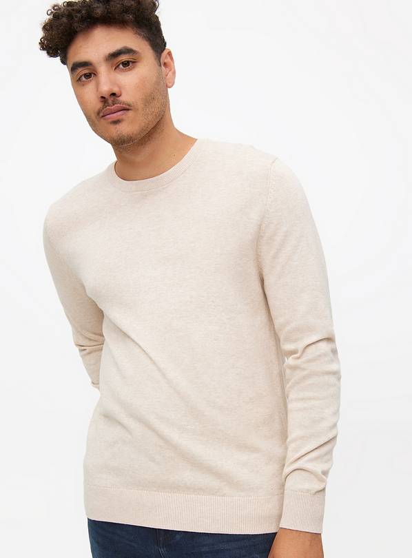 Cream Core Crew Neck Jumper XXXL