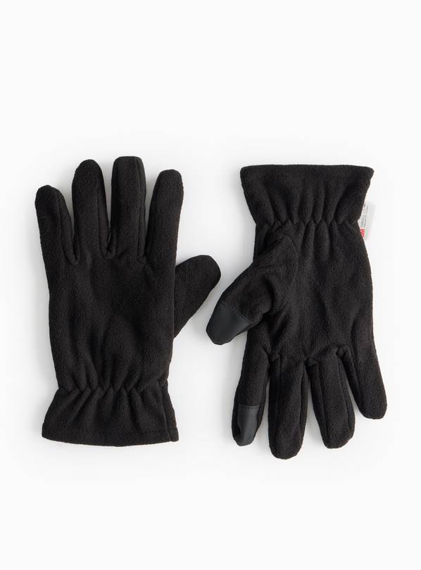 3M&trade; Thinsulate&trade;  Black Fleece Touchscreen Gloves S/M