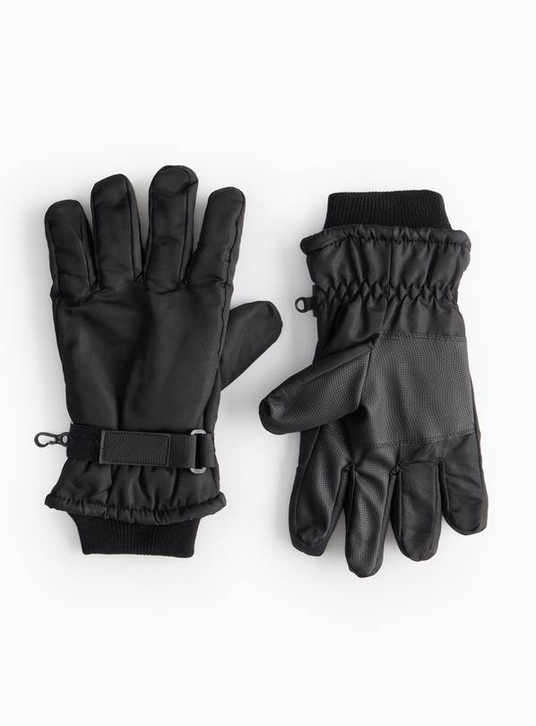 Buy 3M Thinsulate Black Ski Gloves L XL Accessories Tu