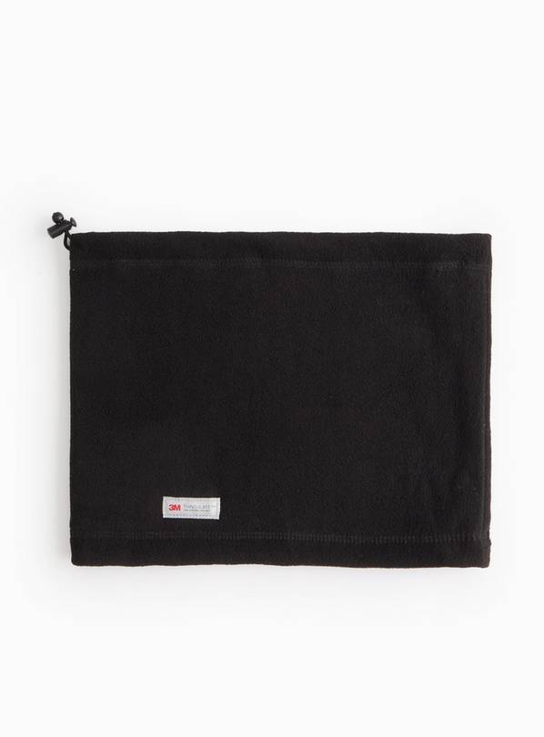 3M™ Thinsulate™ Black Fleece Neck Warmer One Size