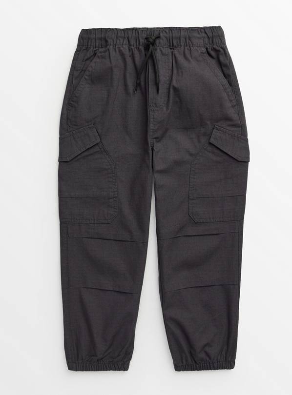 Charcoal Grey Cargo Trousers  9 years