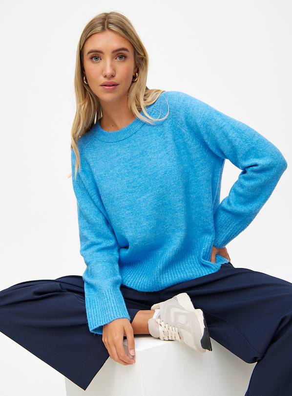 Blue Deep Hem Jumper 10