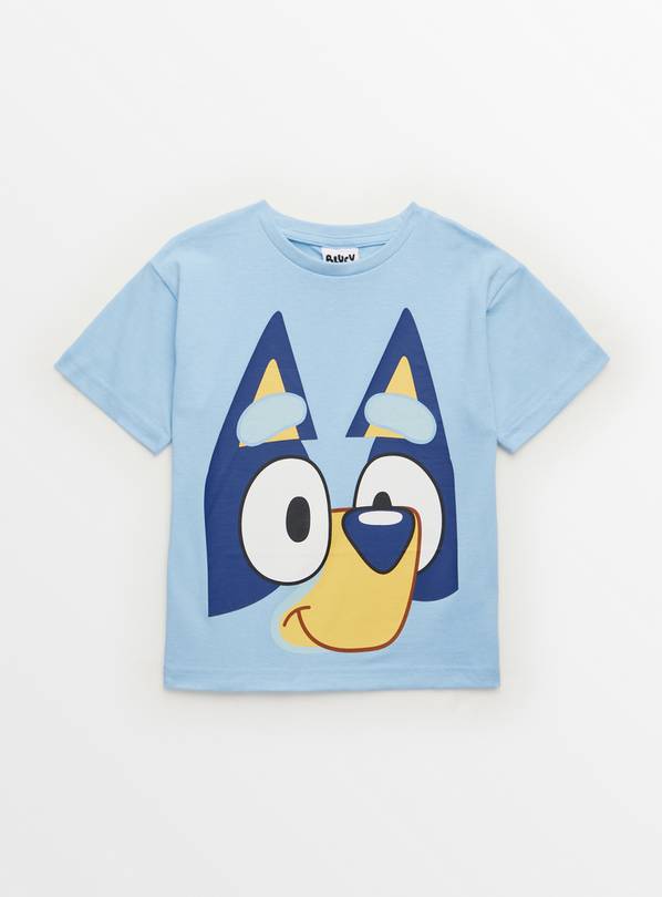 Bluey Blue T-Shirt 1-2 years