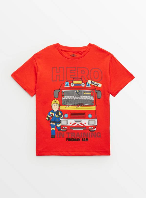 Fireman Sam Red T-Shirt 1-2 years