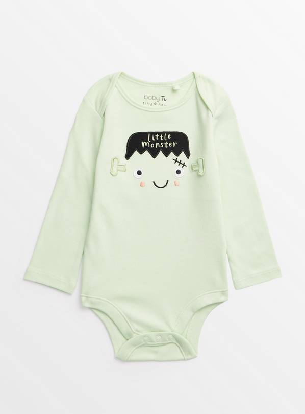 Green Frankenstein's Monster Bodysuit 6-9 months