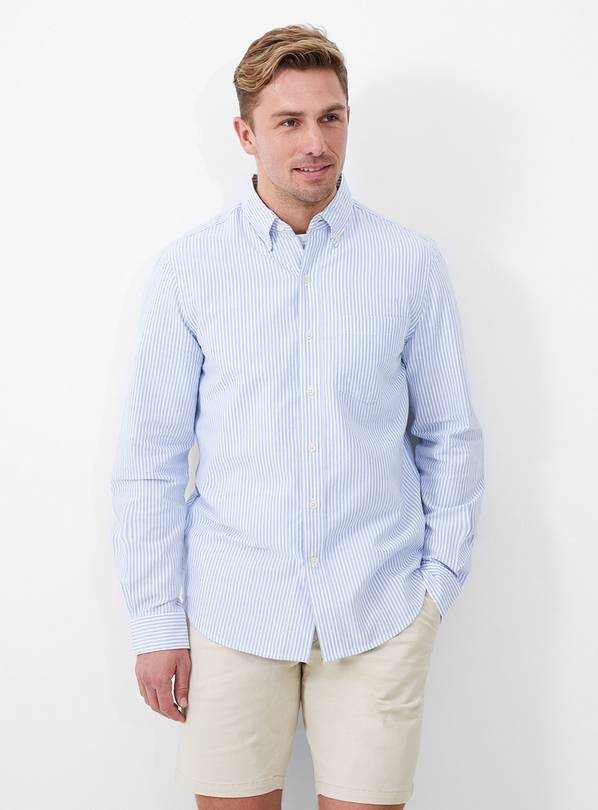 FRENCH CONNECTION Long Sleeve Oxford Shirt S