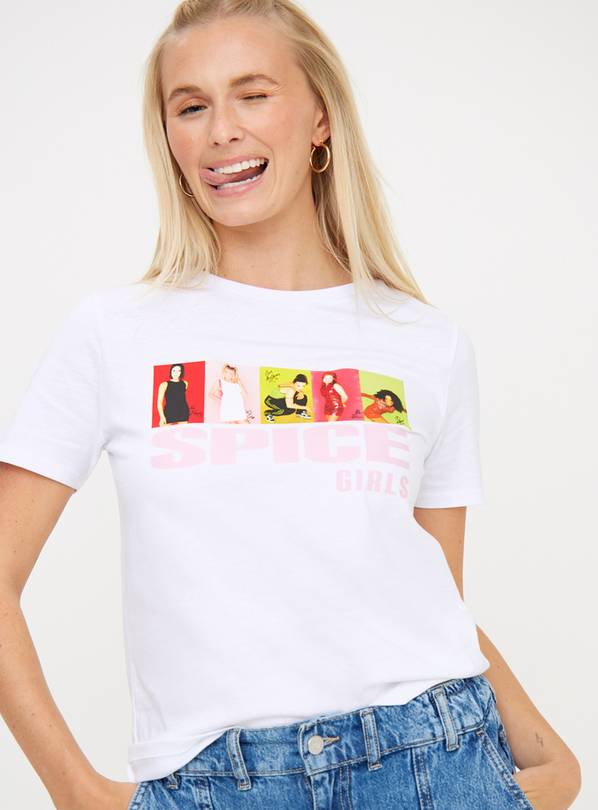 Spice Girls Graphic Print Regular Fit T-Shirt 18