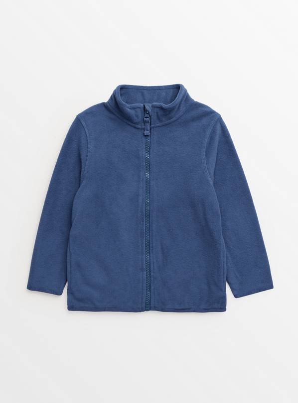 Navy Fleece Jacket 1-2 years