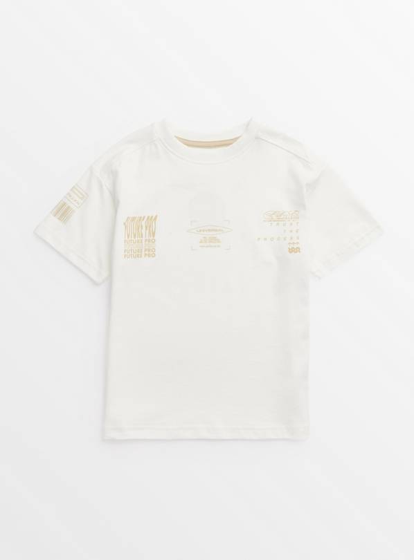 Neutral Graphic Print T-Shirt 8 years