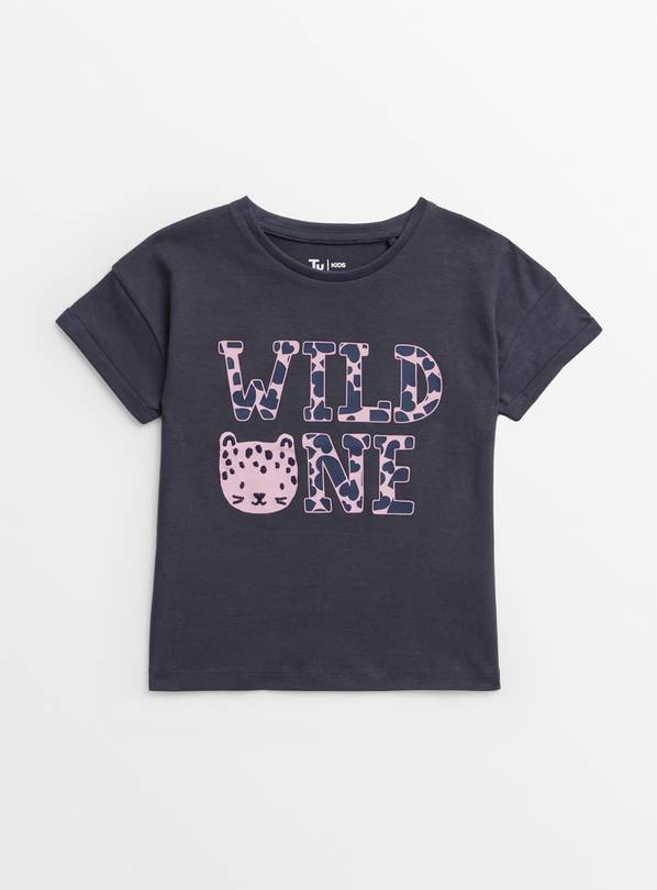 Black Wild One T-Shirt 2-3 years